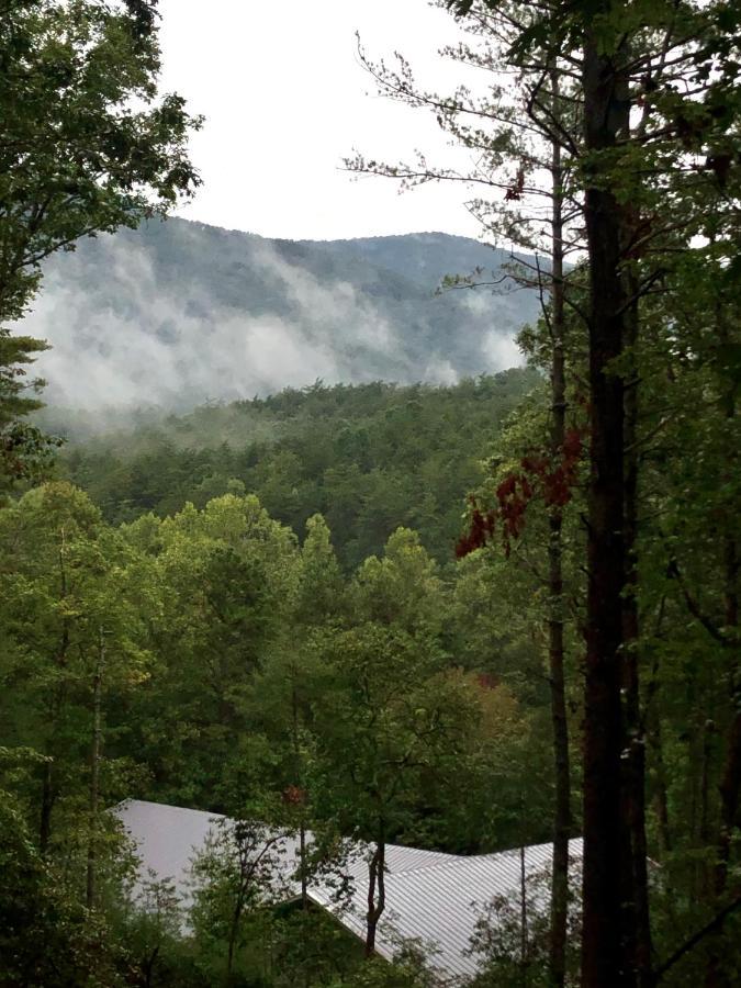 Mountain-Top Cabin Get-Away With Hot Tub And A View Sautee Nacoochee Kültér fotó
